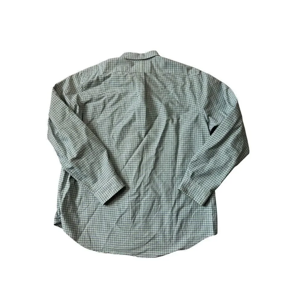 POLO by Ralph Lauren Long Sleeve Dress shirt, size XL, Blue & Green Plaid